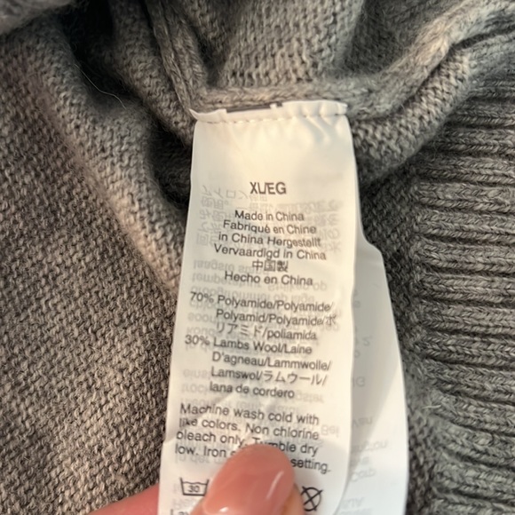 NWT J. Crew Jeweled Buttons Lambswool Crew Neck Sweater - Picture 7 of 7